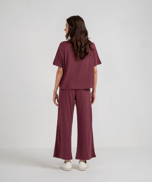 Women's Cropped Pajama Set